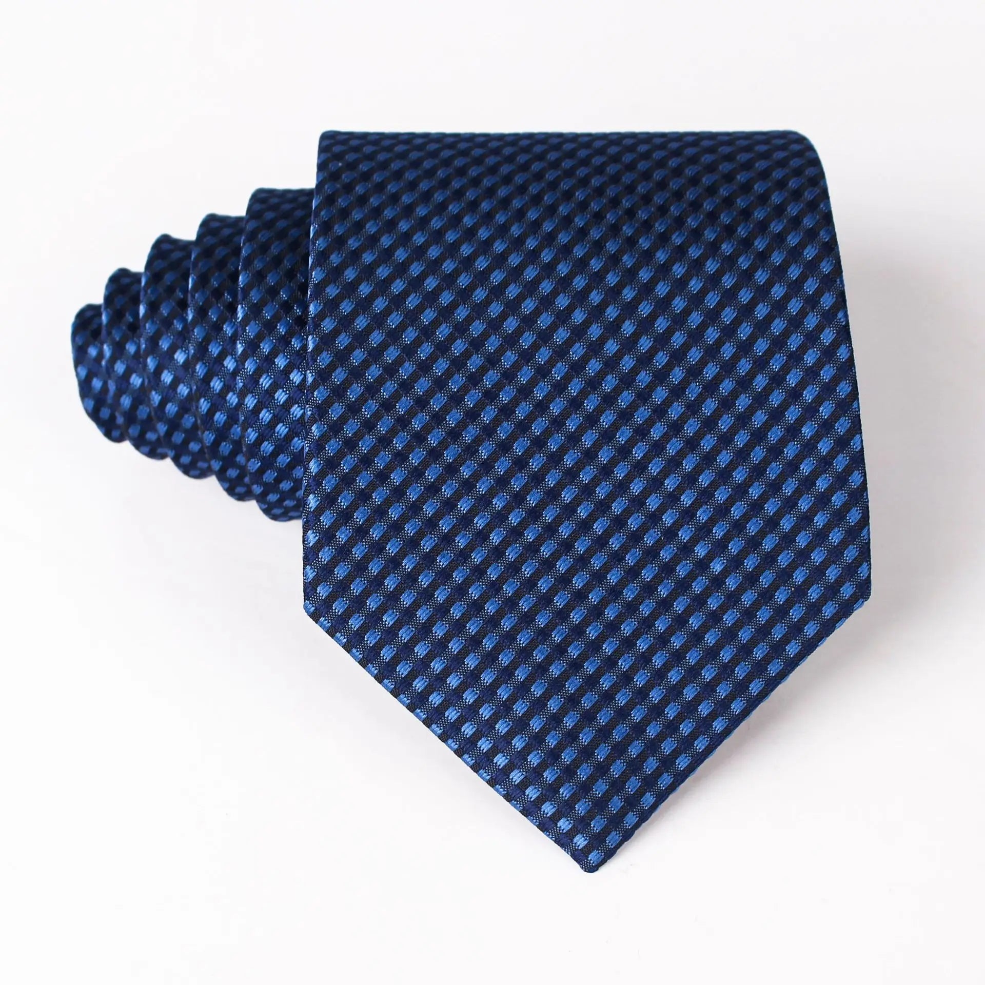 Classic Blue Black Red Necktie