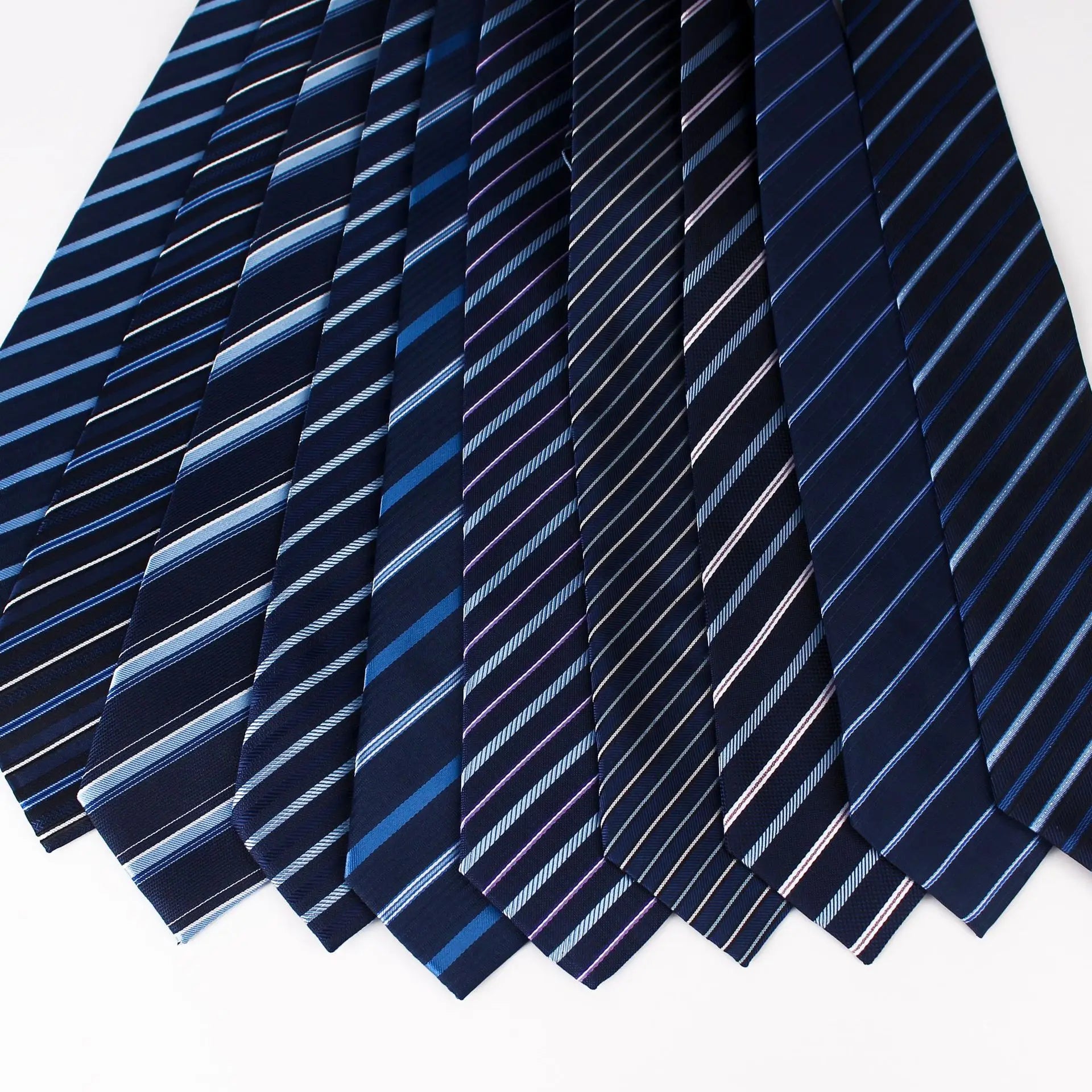 Classic Blue Black Red Necktie