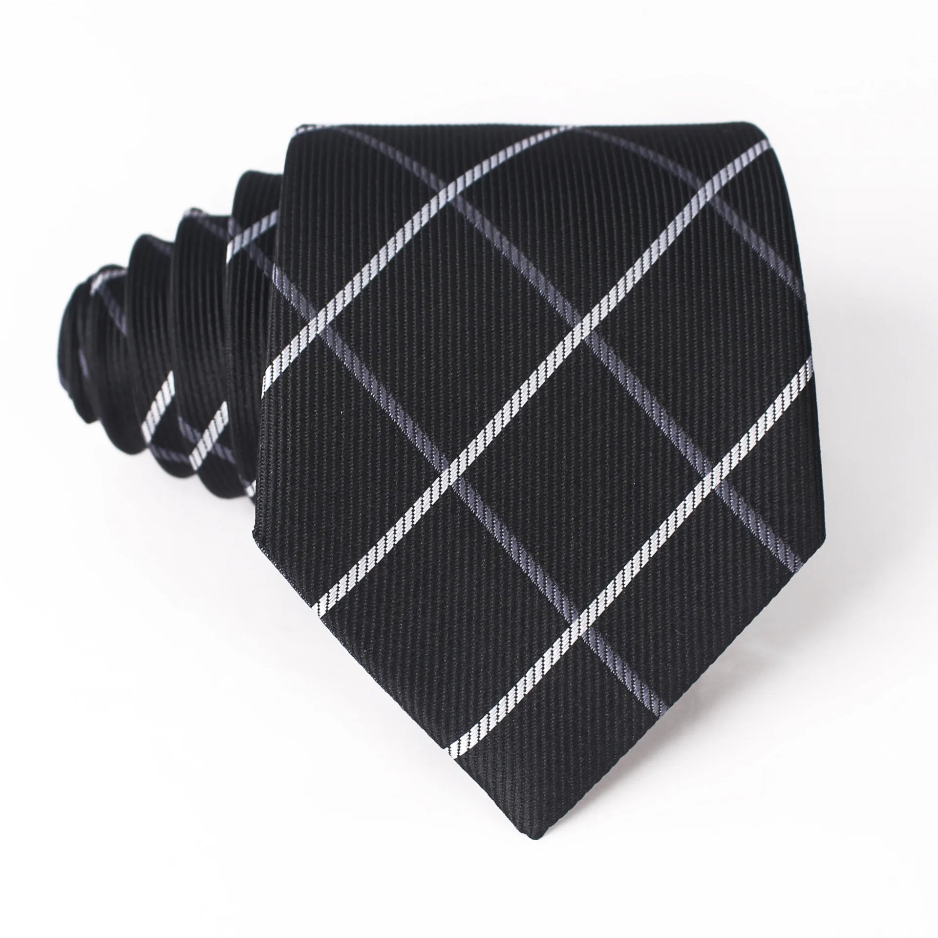 Classic Blue Black Red Necktie