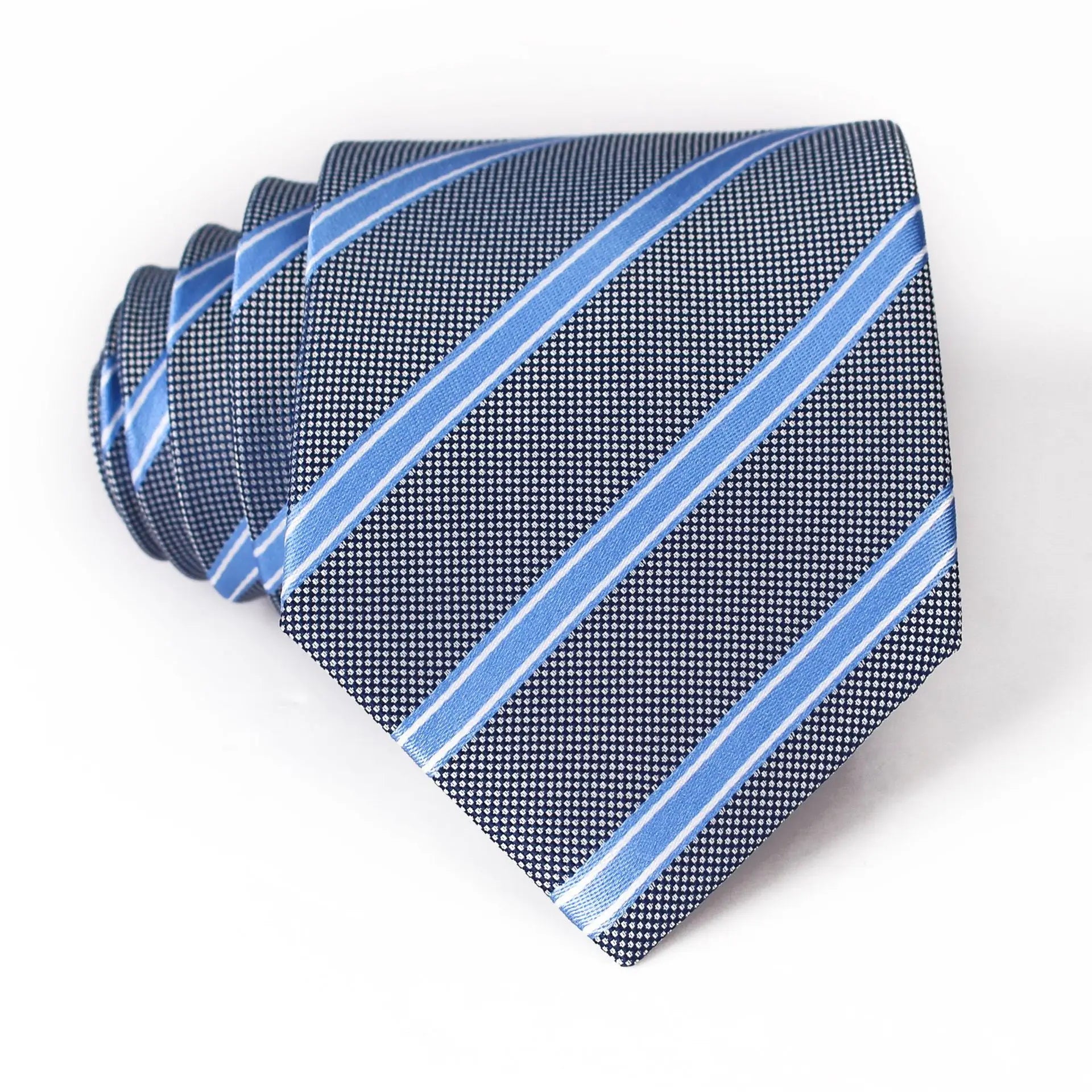 Classic Blue Black Red Necktie