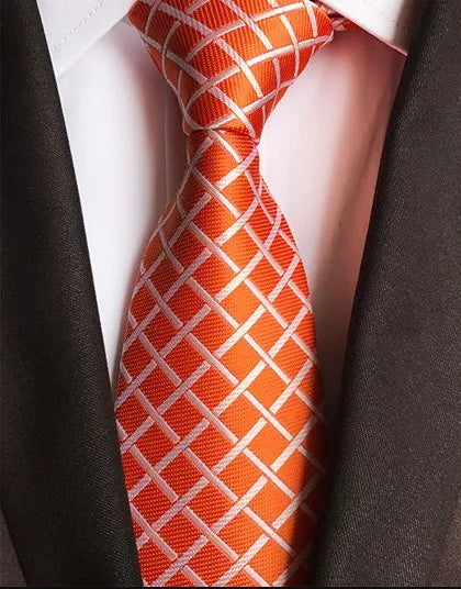 New Classic 8cm 100% Silk Tie