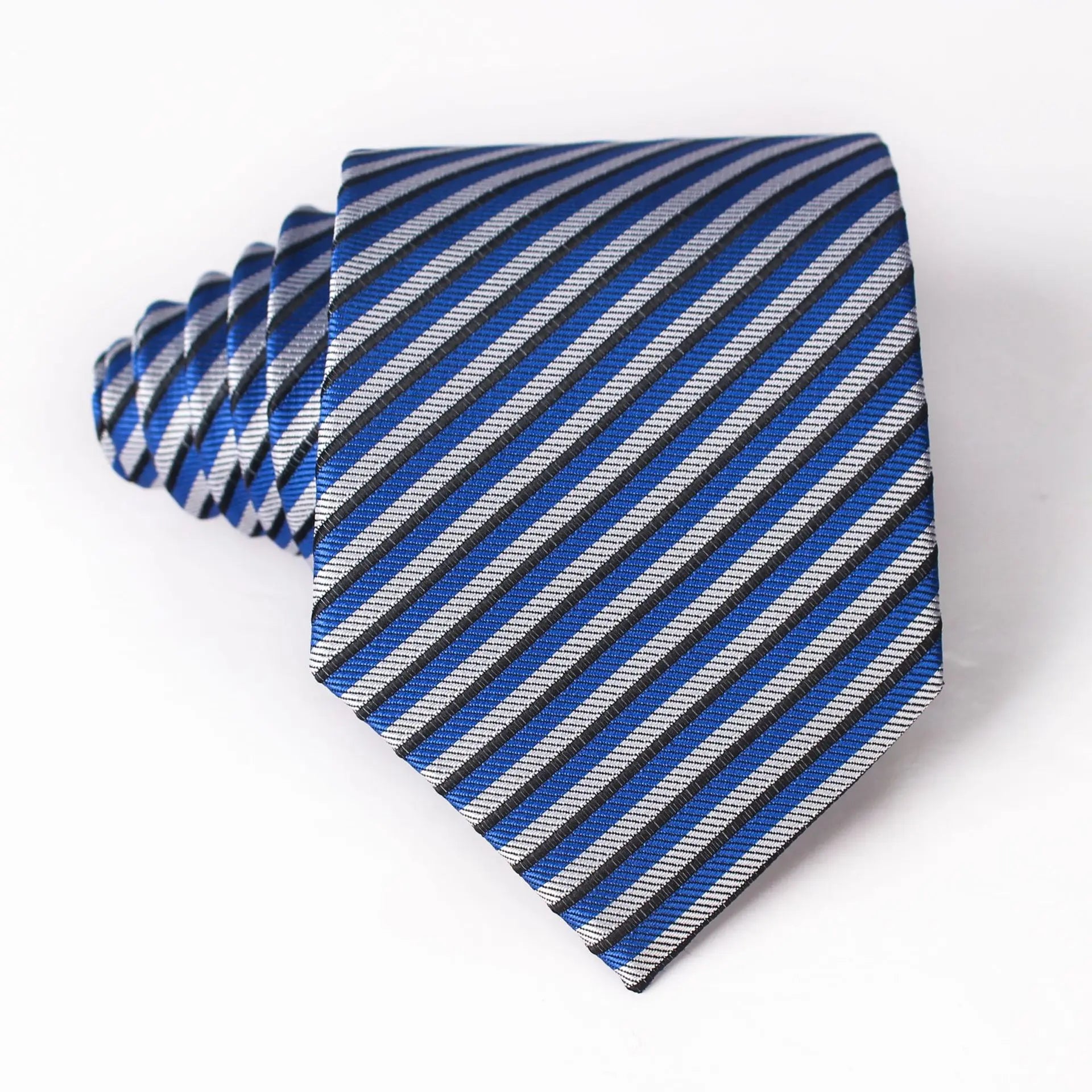 Classic Blue Black Red Necktie