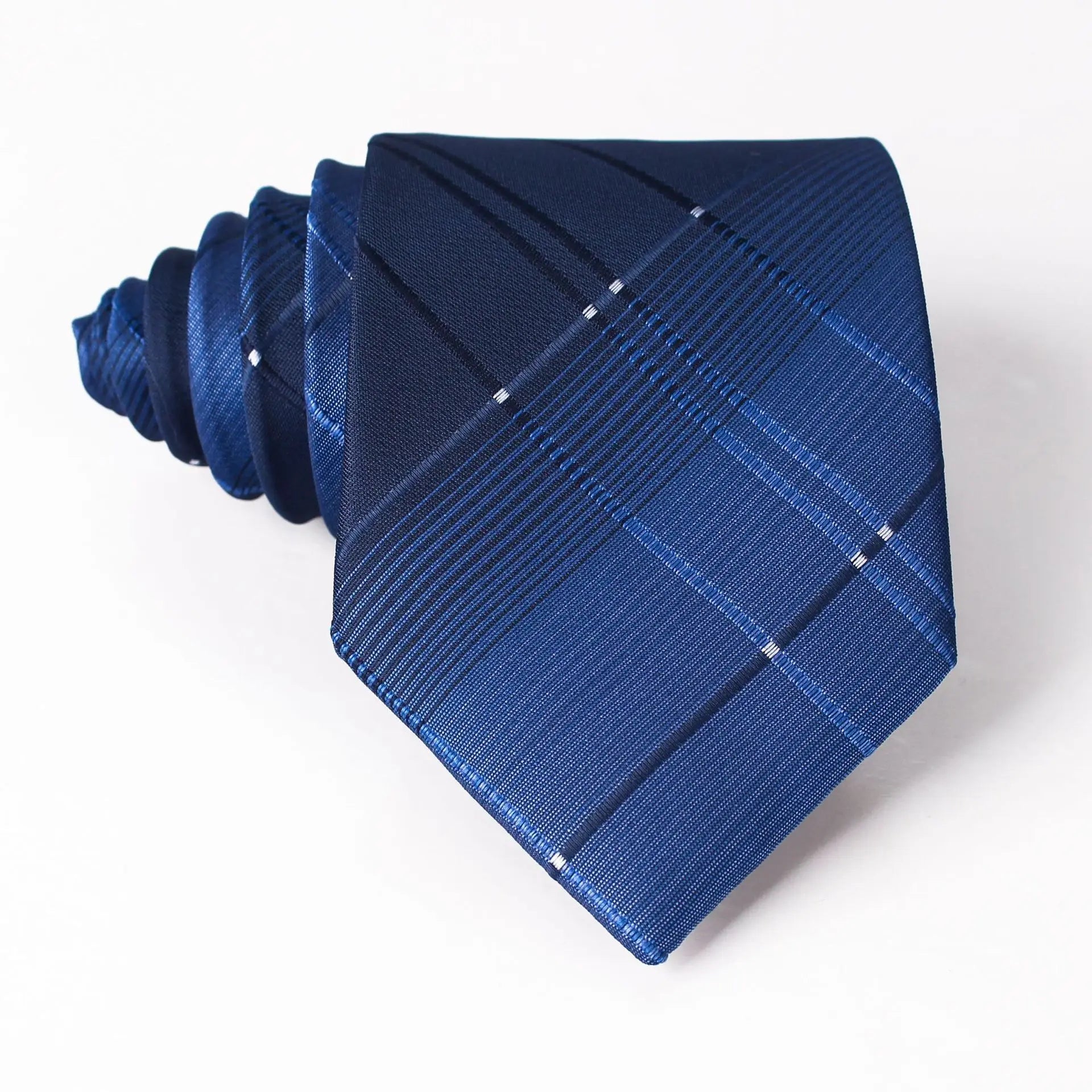 Classic Blue Black Red Necktie