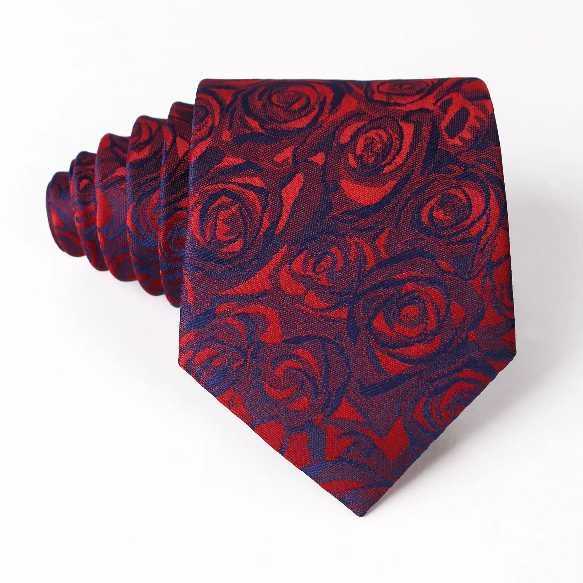 Classic Blue Black Red Necktie