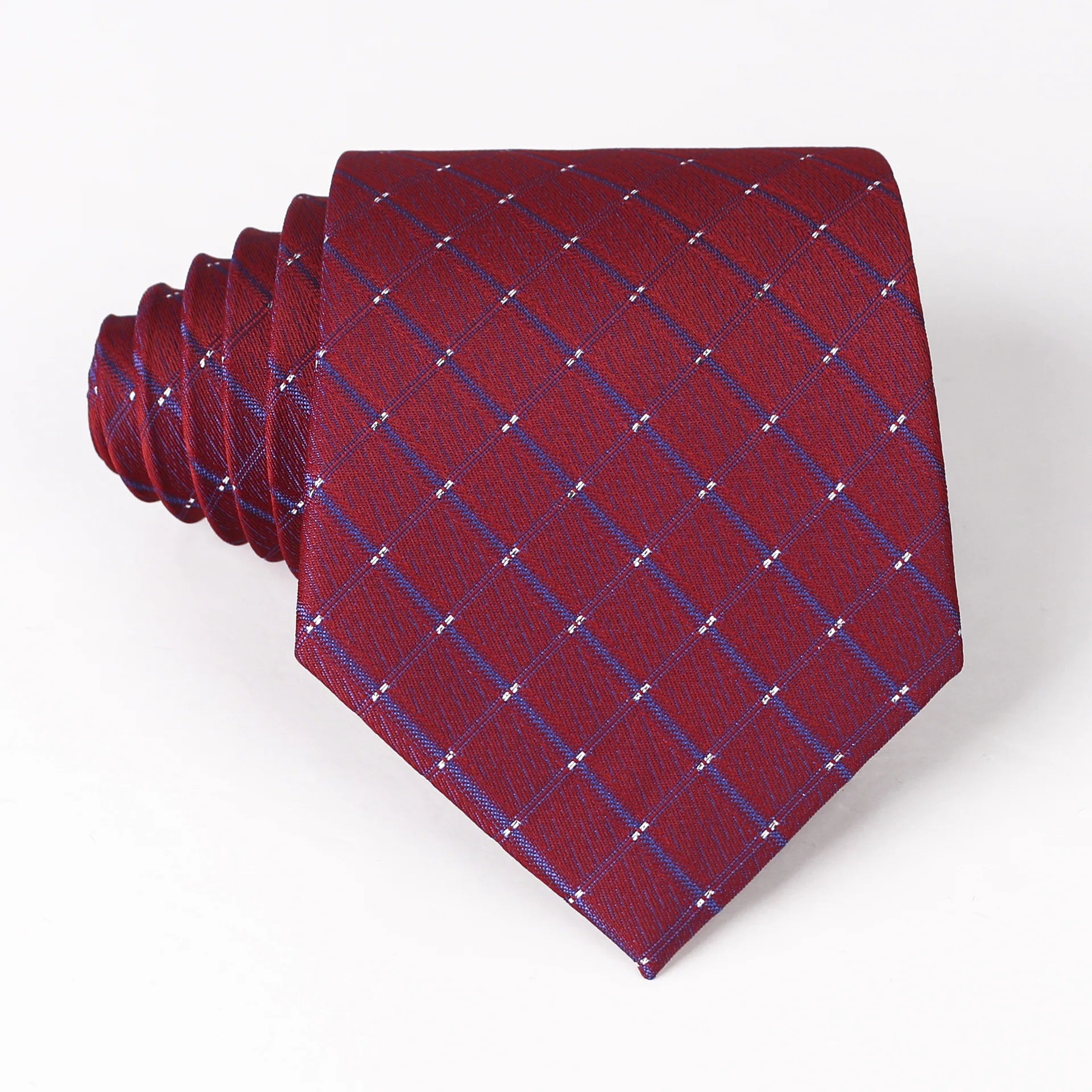 Classic Blue Black Red Necktie