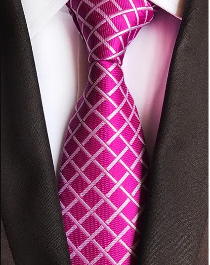 New Classic 8cm 100% Silk Tie