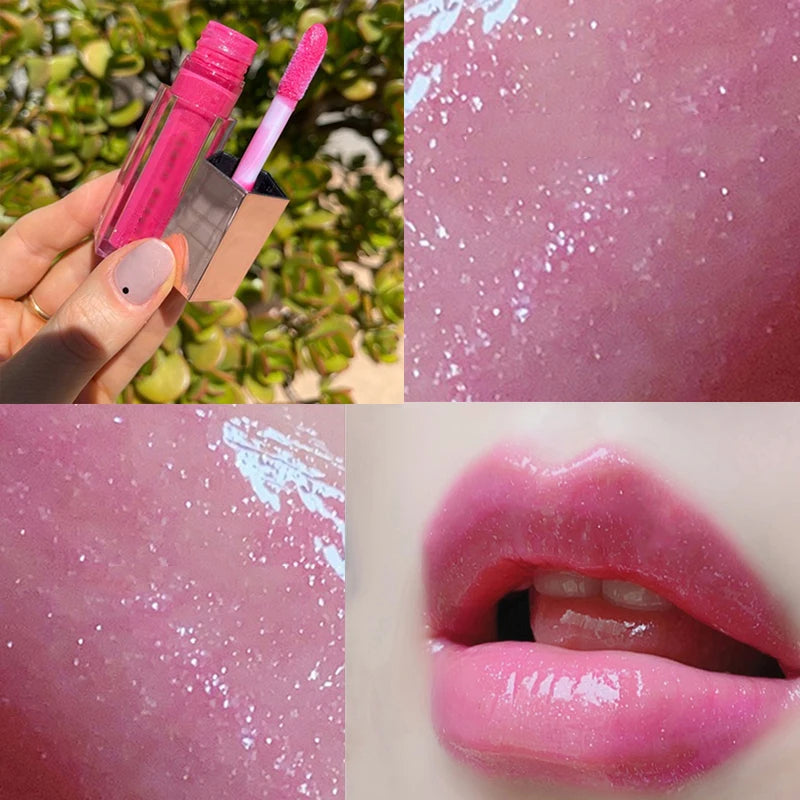 Gloss Bomb Cream Color Drip Lip Cream & Heat Liquid Lipstick Moisturizing Plumper Long Lasting Lipgloss 9ml