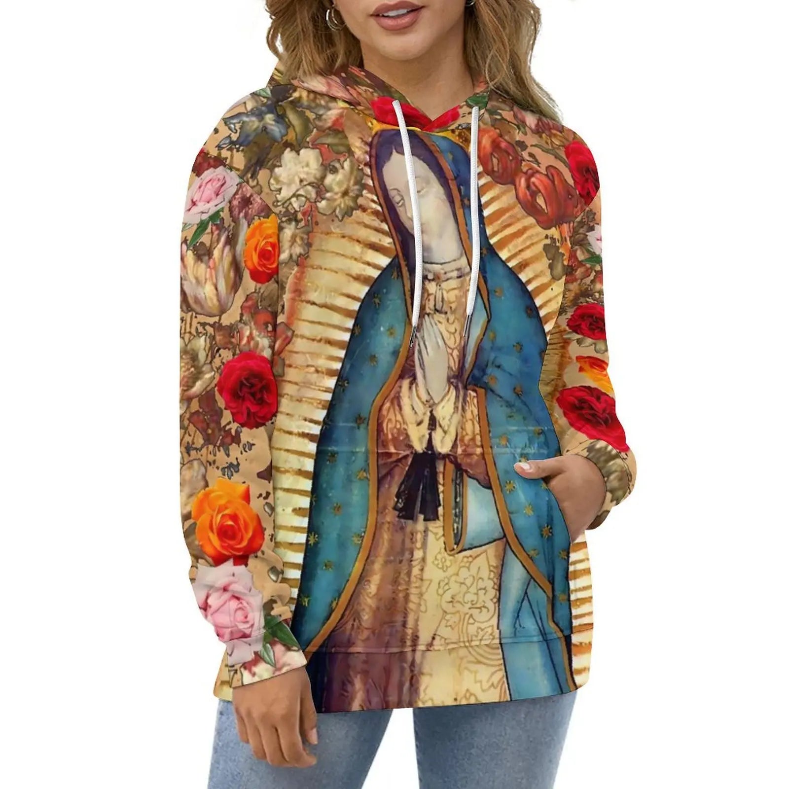 Virgin Mary Hoodies