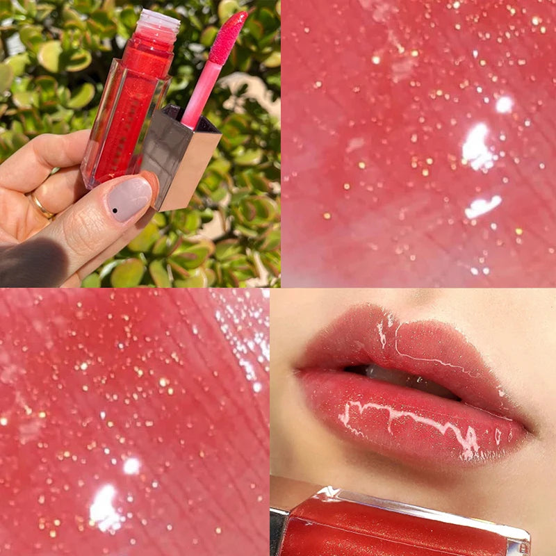 Gloss Bomb Cream Color Drip Lip Cream & Heat Liquid Lipstick Moisturizing Plumper Long Lasting Lipgloss 9ml