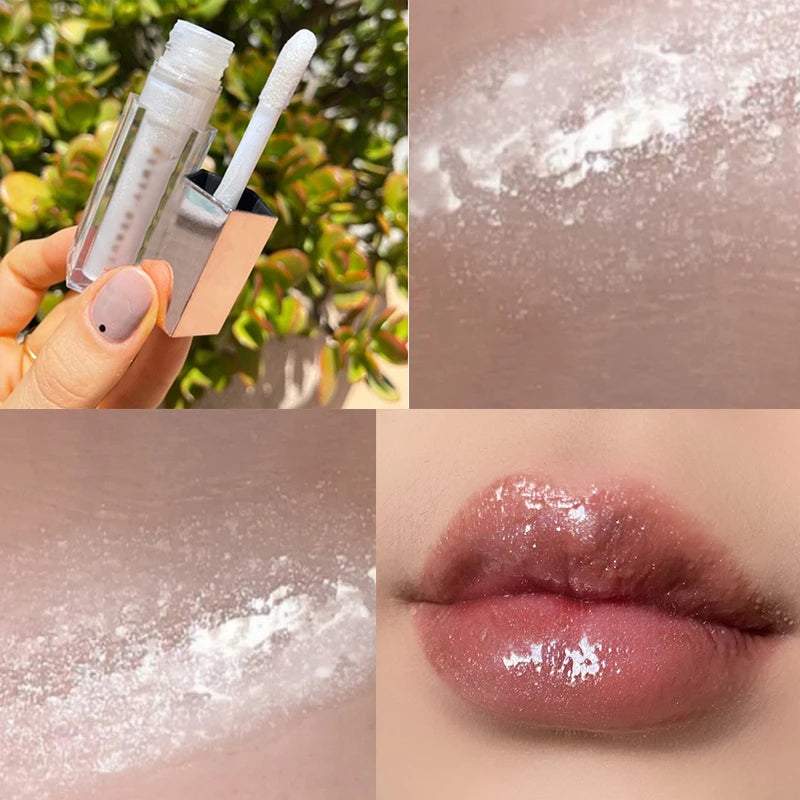 Gloss Bomb Cream Color Drip Lip Cream & Heat Liquid Lipstick Moisturizing Plumper Long Lasting Lipgloss 9ml