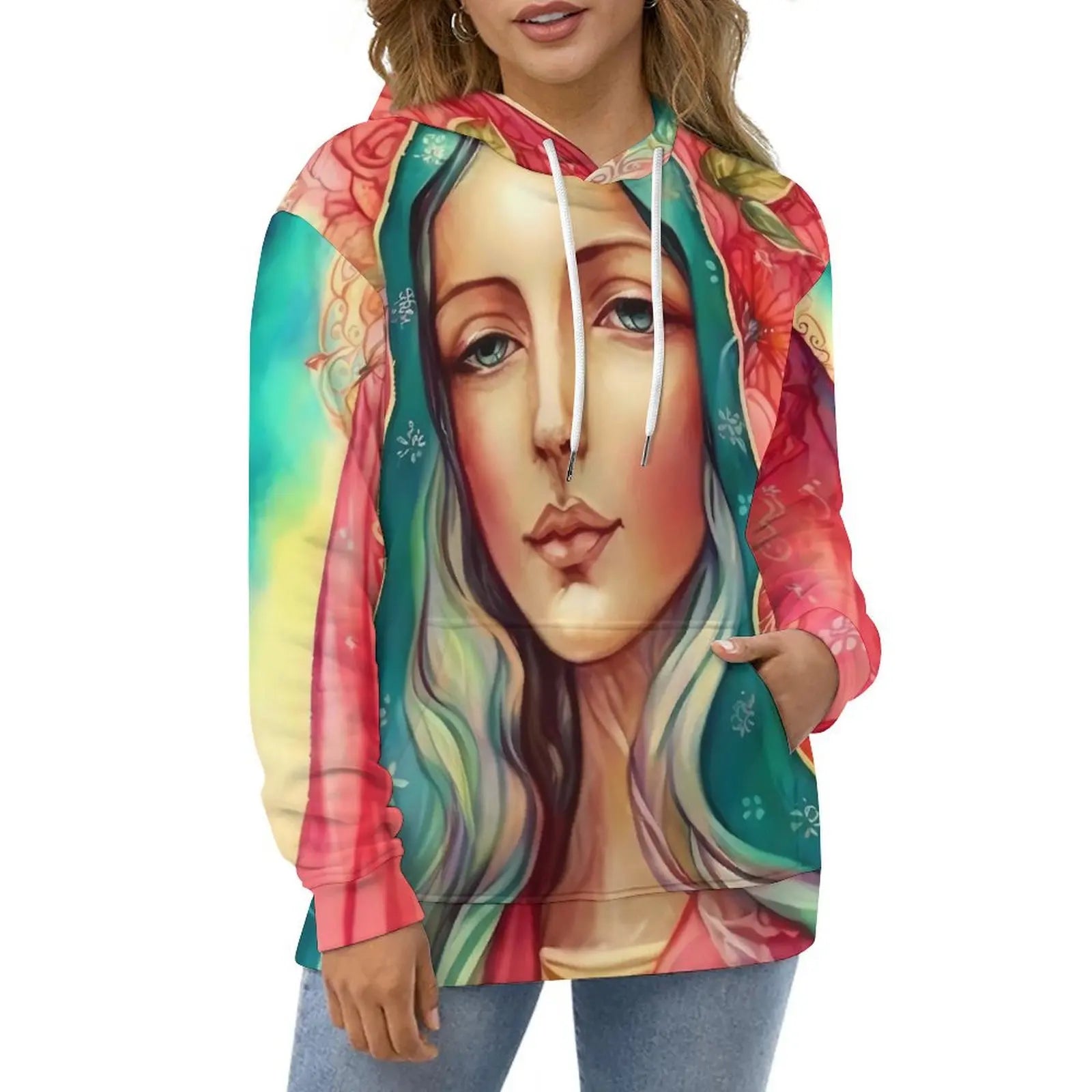 Virgin Mary Hoodies