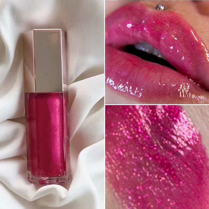 Gloss Bomb Cream Color Drip Lip Cream & Heat Liquid Lipstick Moisturizing Plumper Long Lasting Lipgloss 9ml