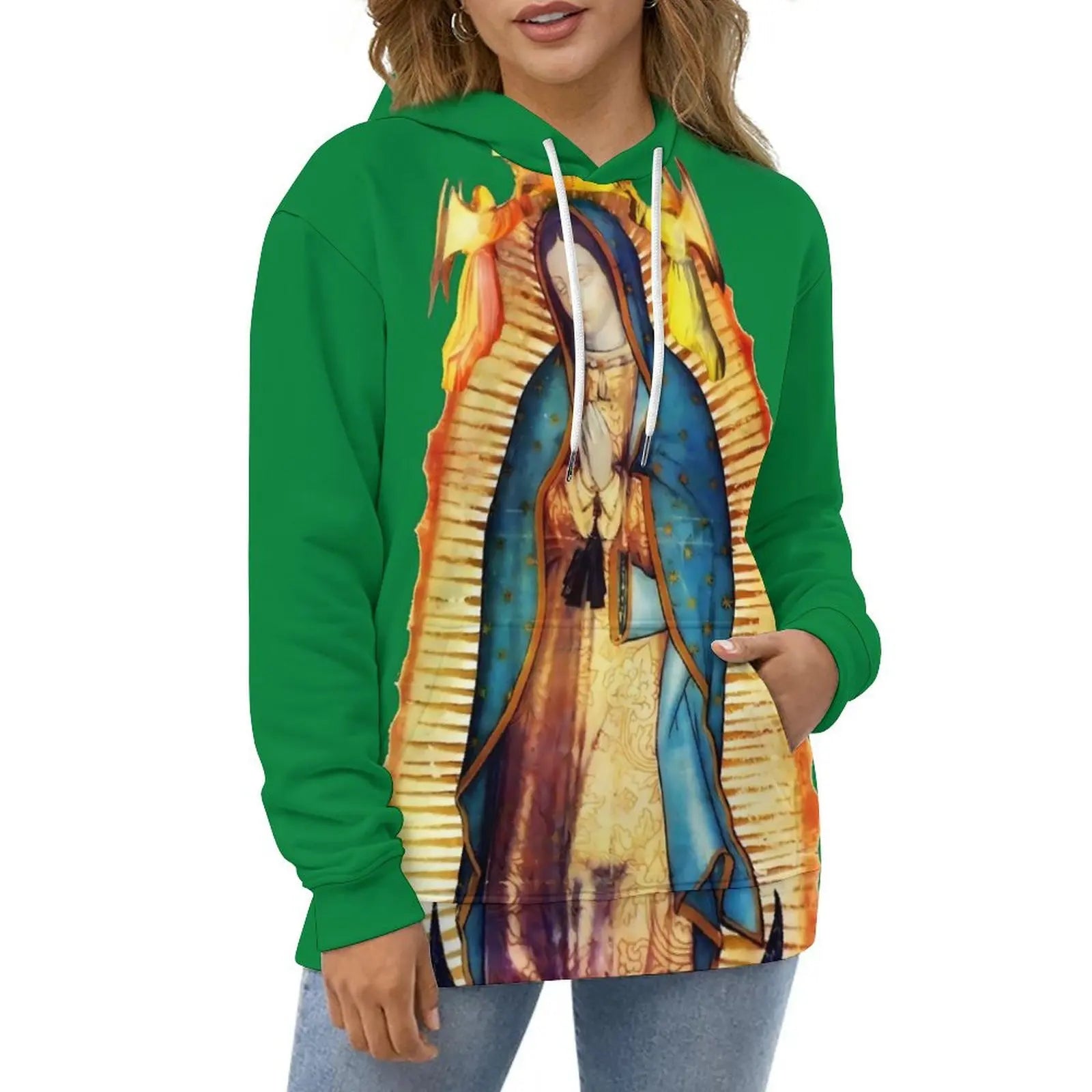 Virgin Mary Hoodies