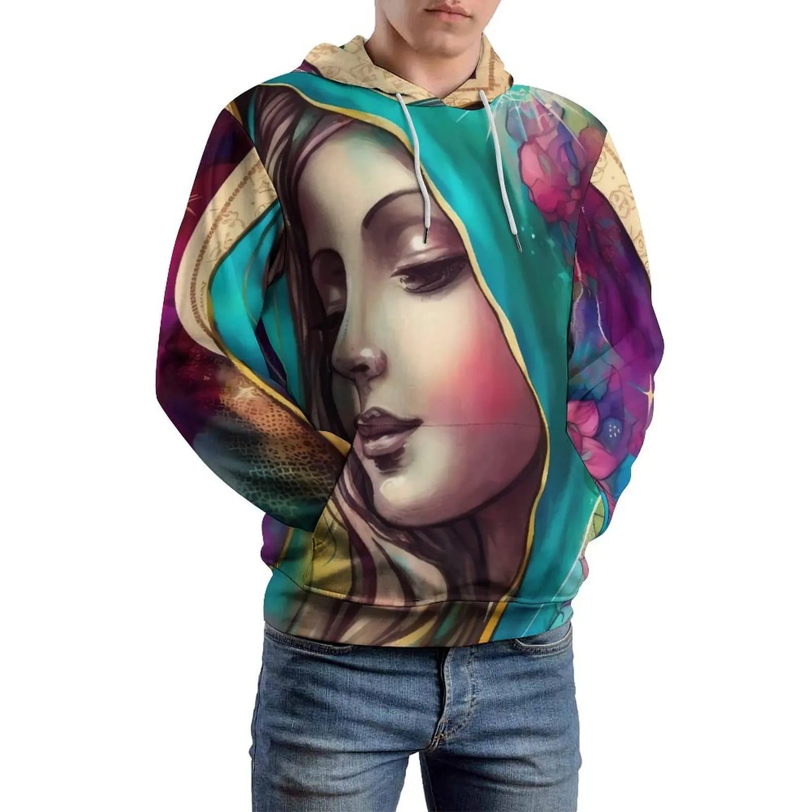 Virgin Mary Hoodies