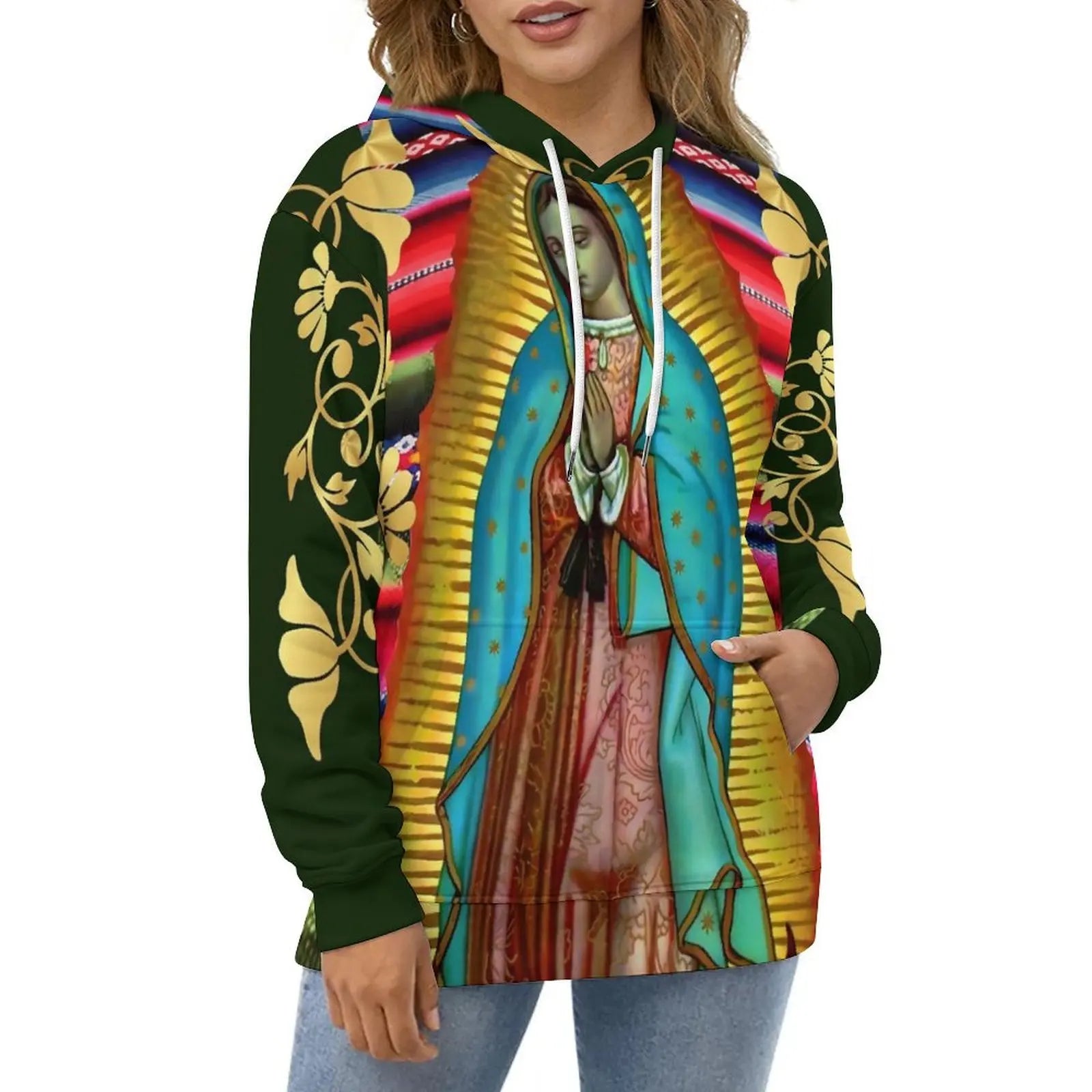 Virgin Mary Hoodies