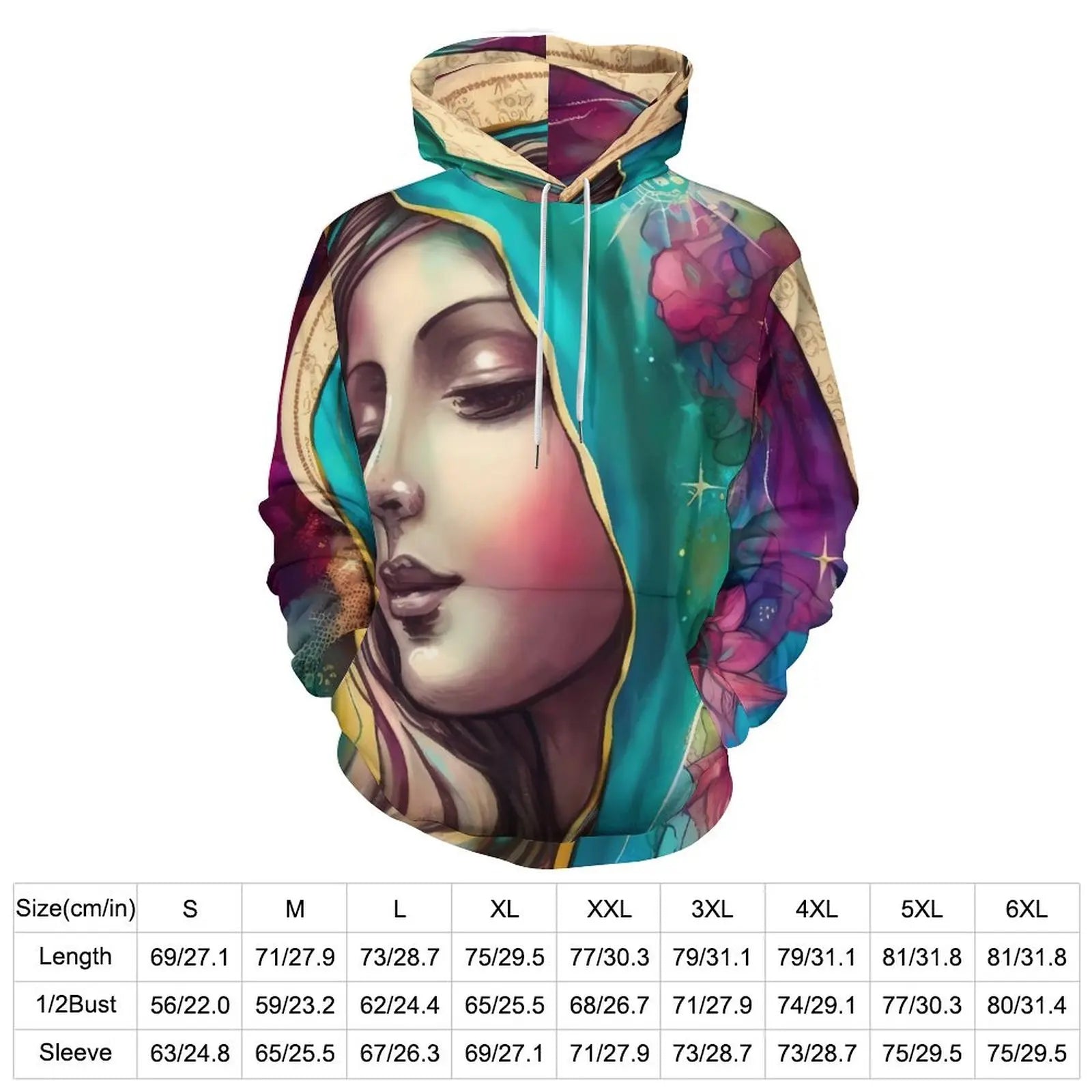 Virgin Mary Hoodies