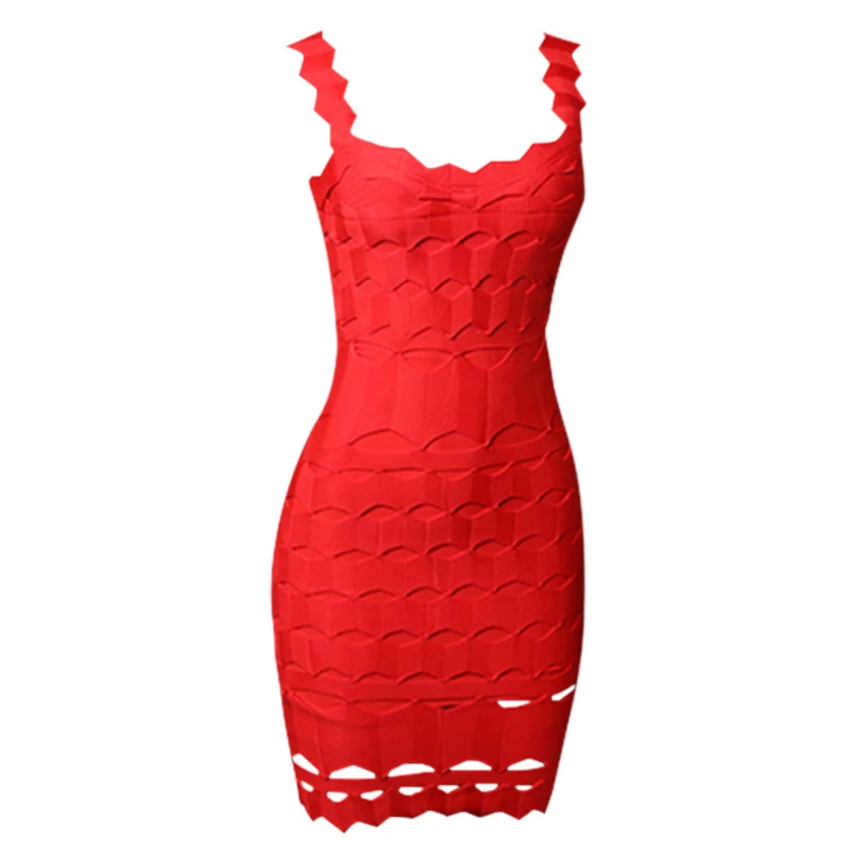 Summer Sexy Sleeveless Backless Mesh Black Red Sky Blue Bodycon Bandage Dress