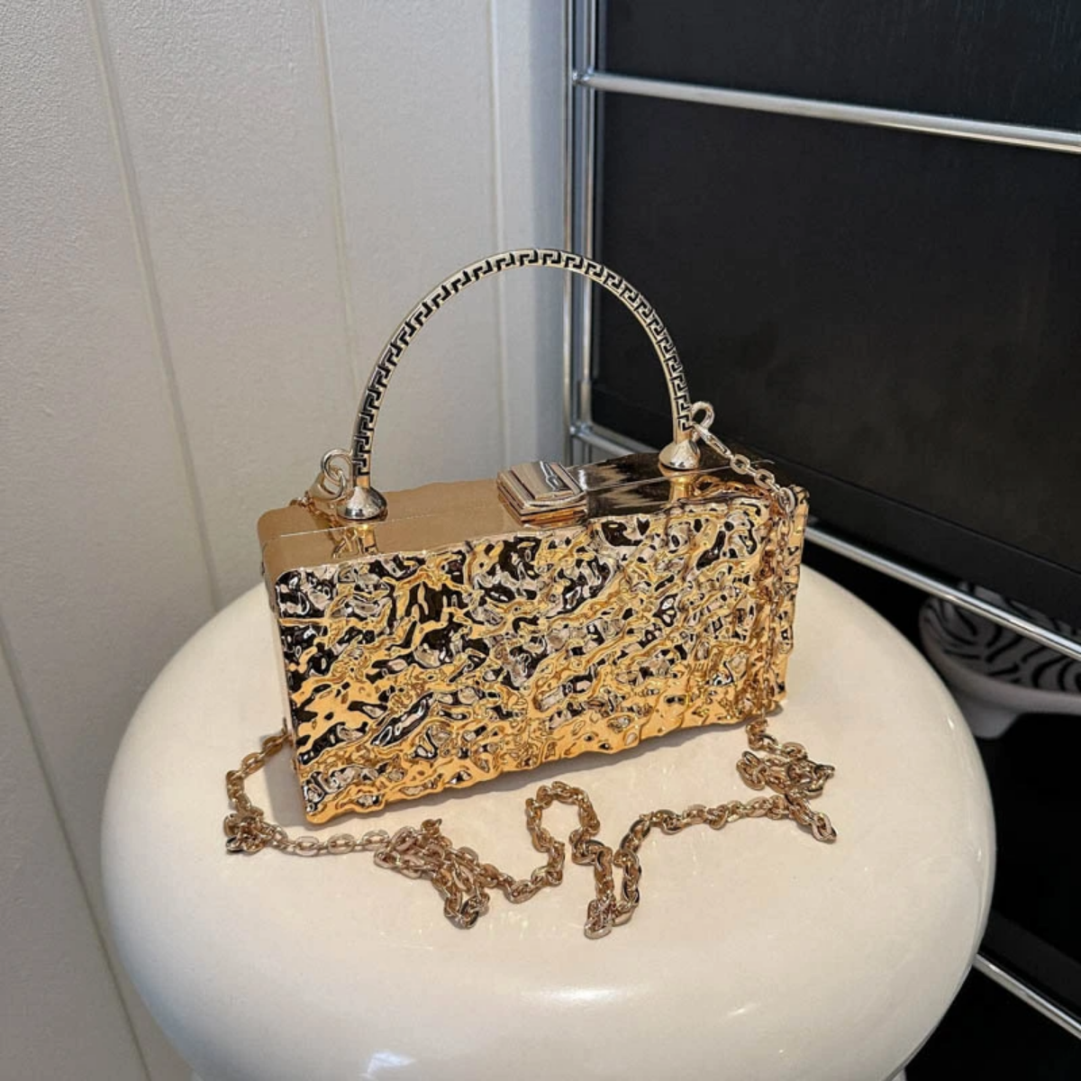 Luxury Gold Party Evening Bag