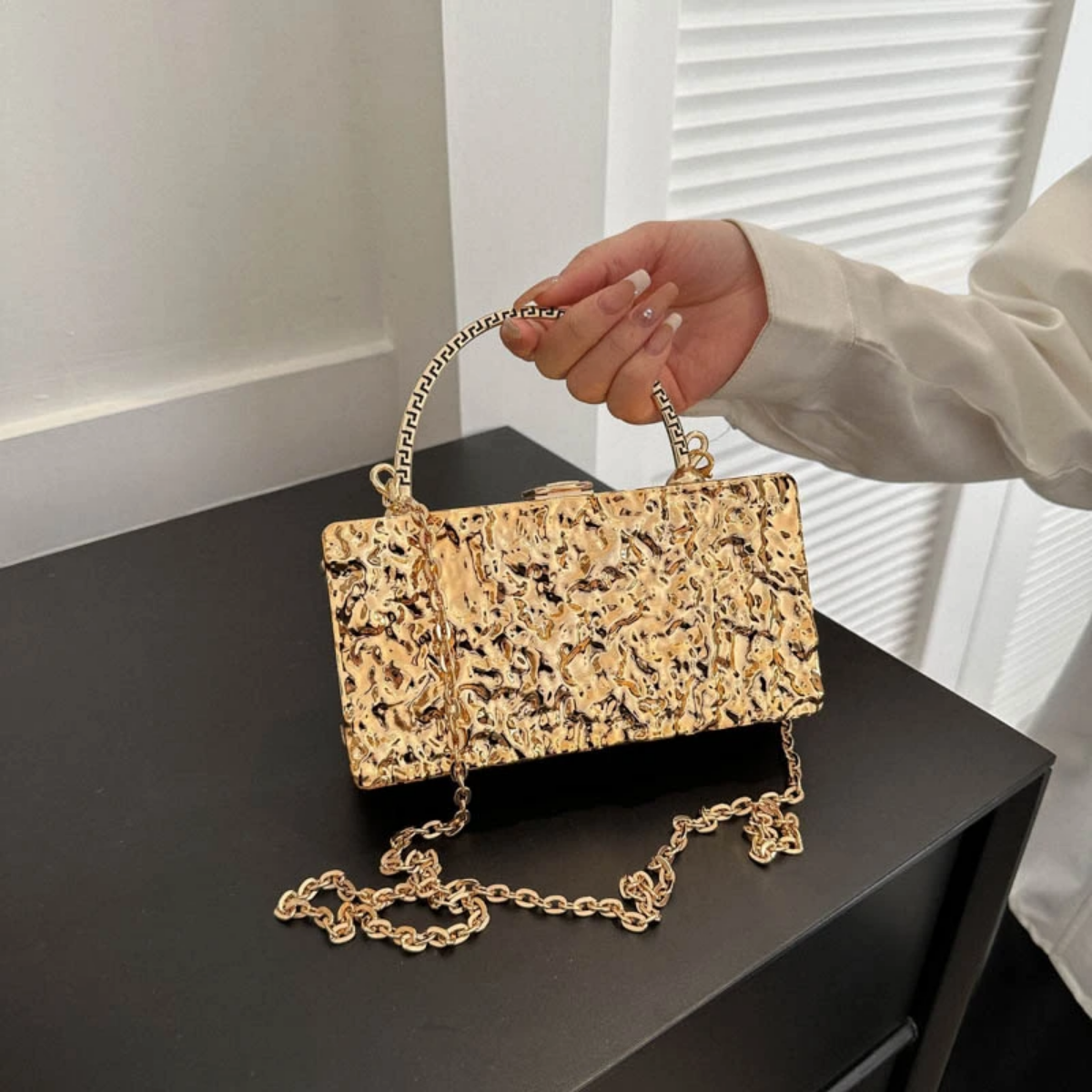 Luxury Gold Party Evening Bag