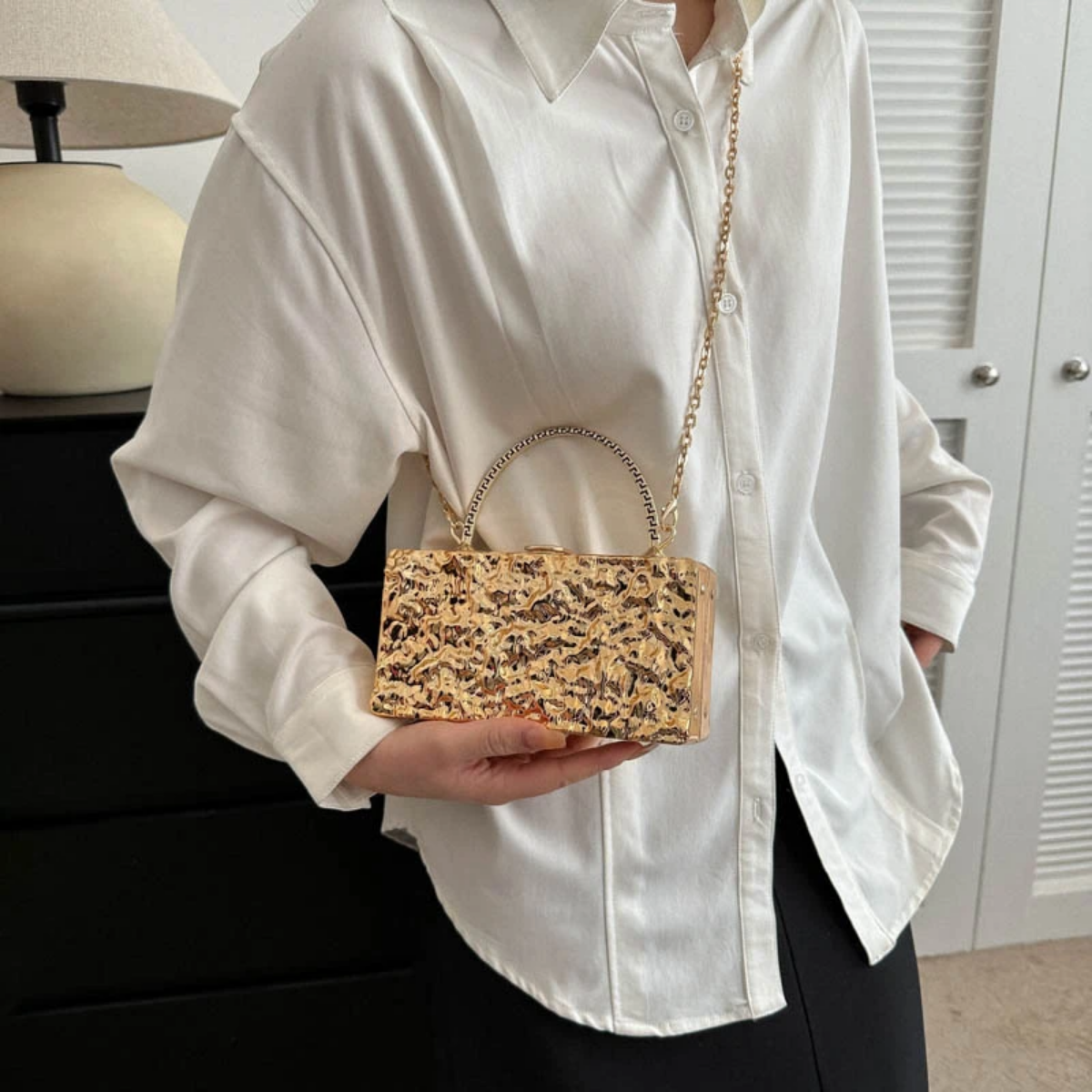 Luxury Gold Party Evening Bag