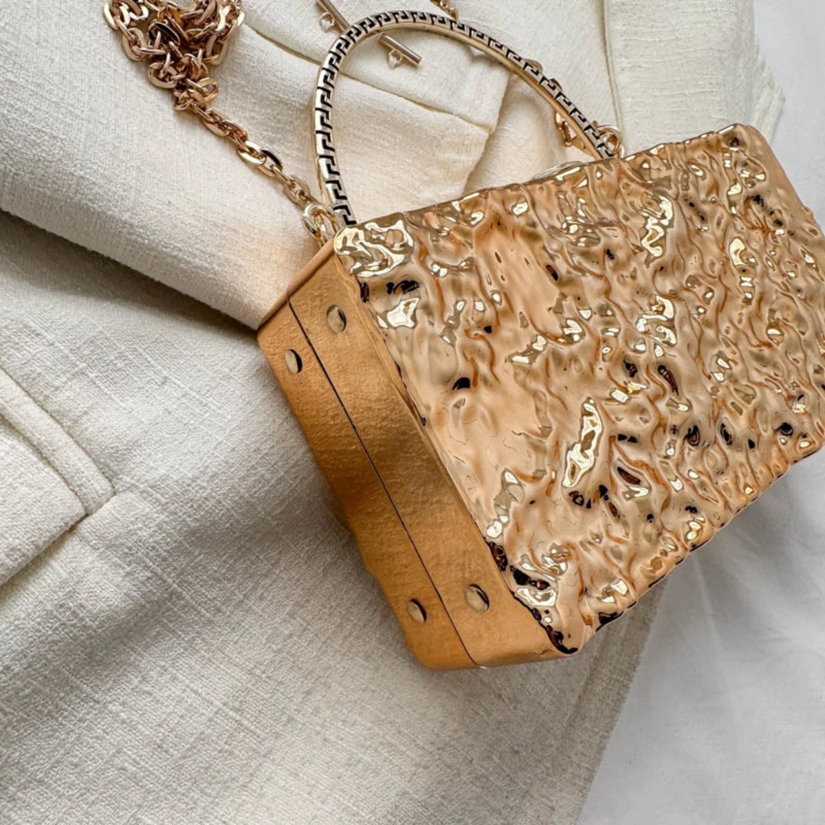 Luxury Gold Party Evening Bag