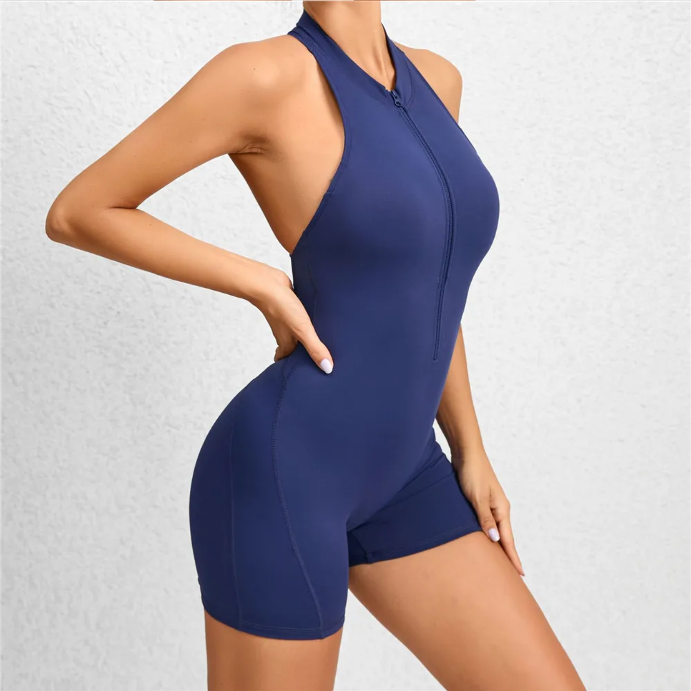 2024 Zipper One Piece WorkoutJumpsuit