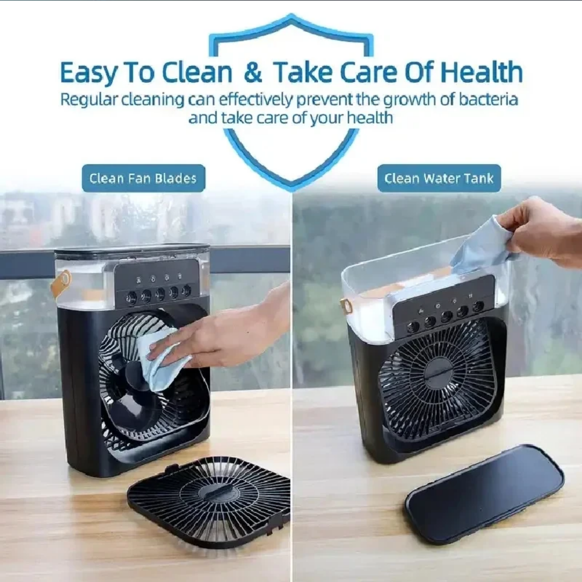 Portable 3 In 1 Fan AIr Conditioner