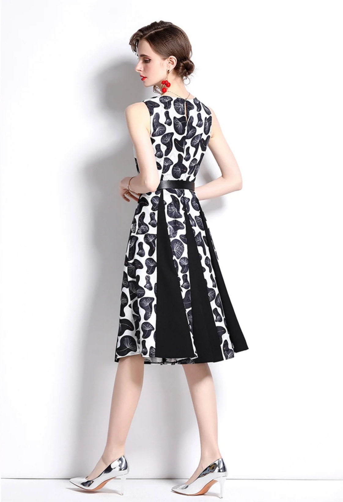 Spring & Summer Elegant Jacquard Dress