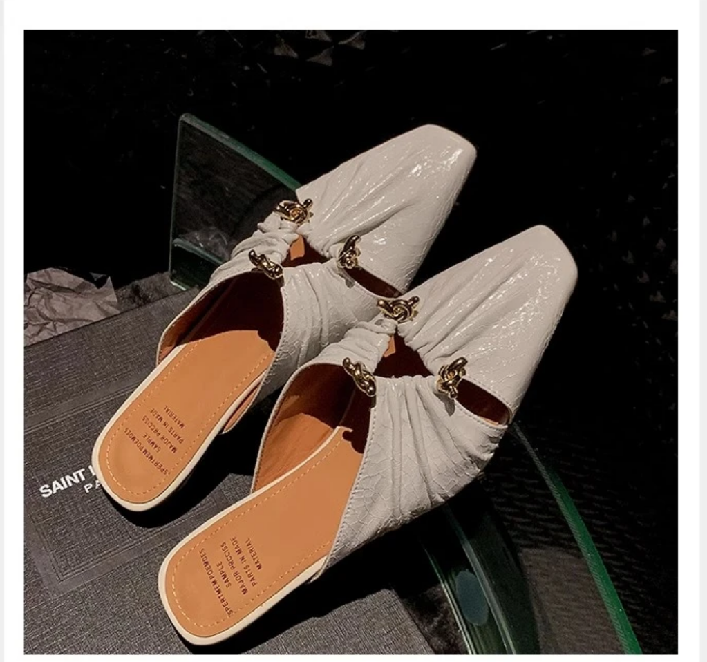 2024 New Hot Sale Summer Fashion Solid Low Heel Pumps