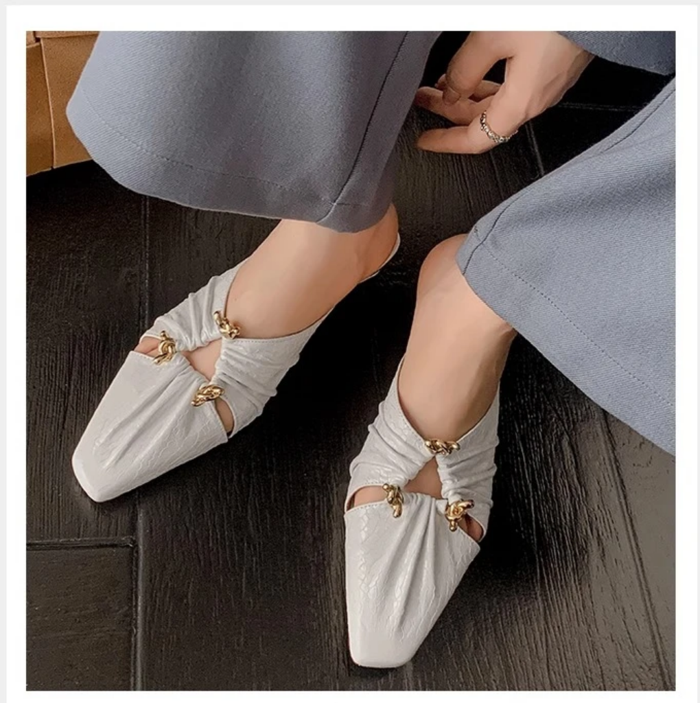 2024 New Hot Sale Summer Fashion Solid Low Heel Pumps