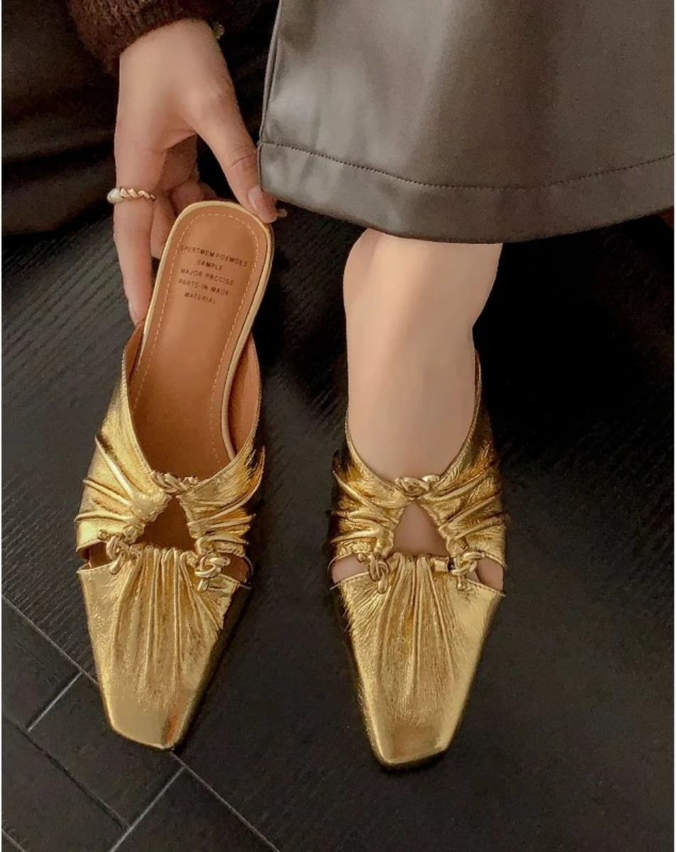 2024 New Hot Sale Summer Fashion Solid Low Heel Pumps