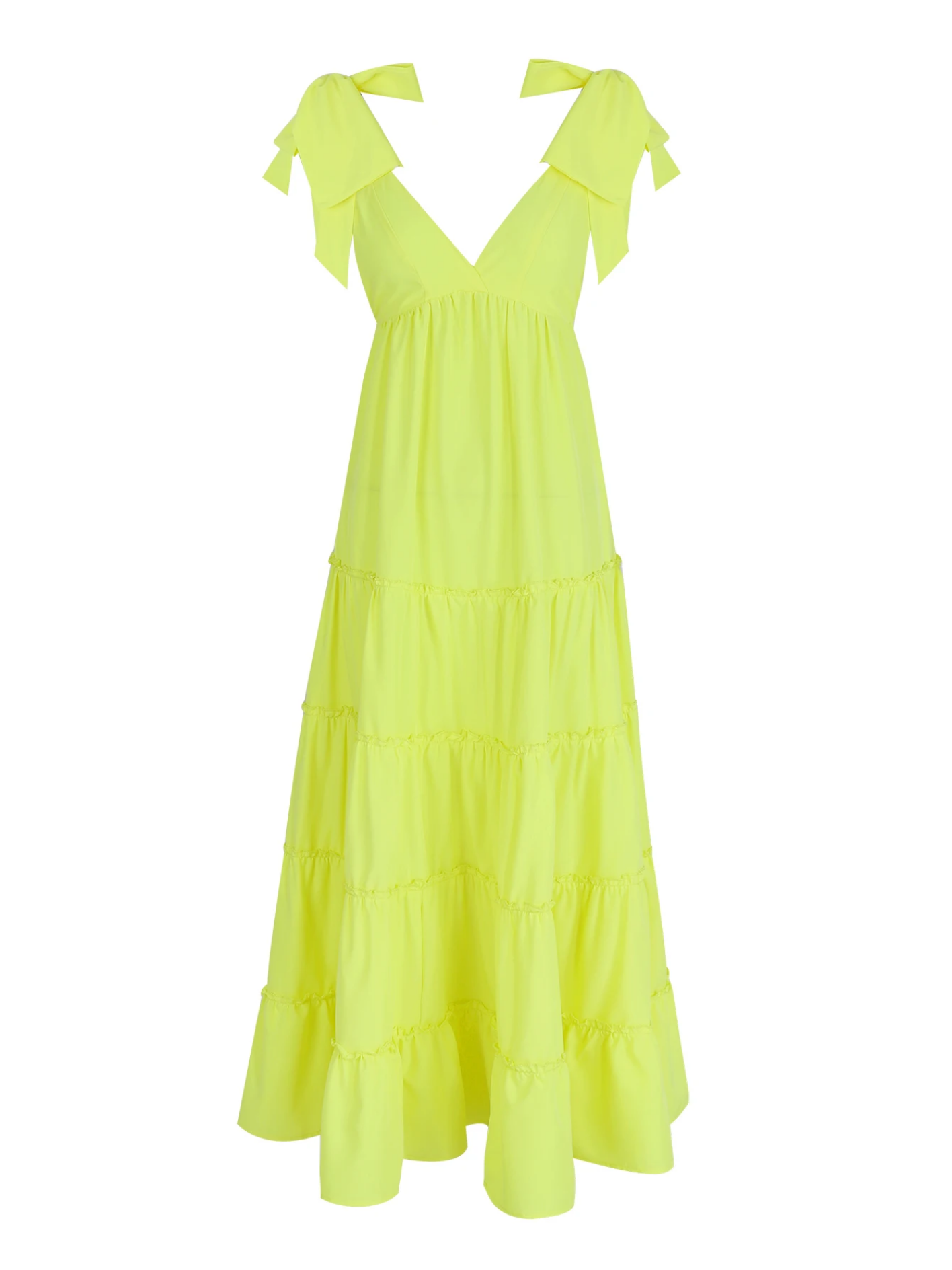 2024 Ruffle Sleeveless V-neck Beachwear Dress