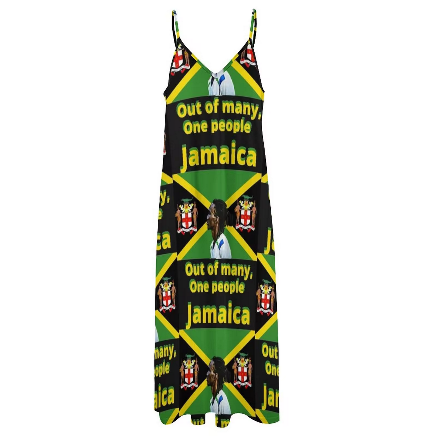 New Jamaica, One People Sleeveless Dress