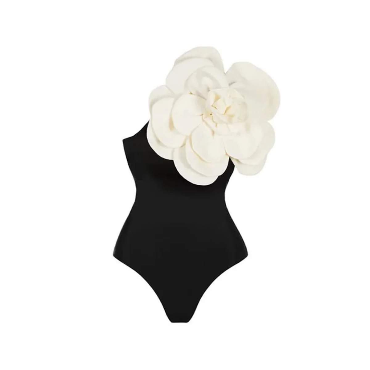 2024 3D Flower Printed One Piece Swimsuit Set