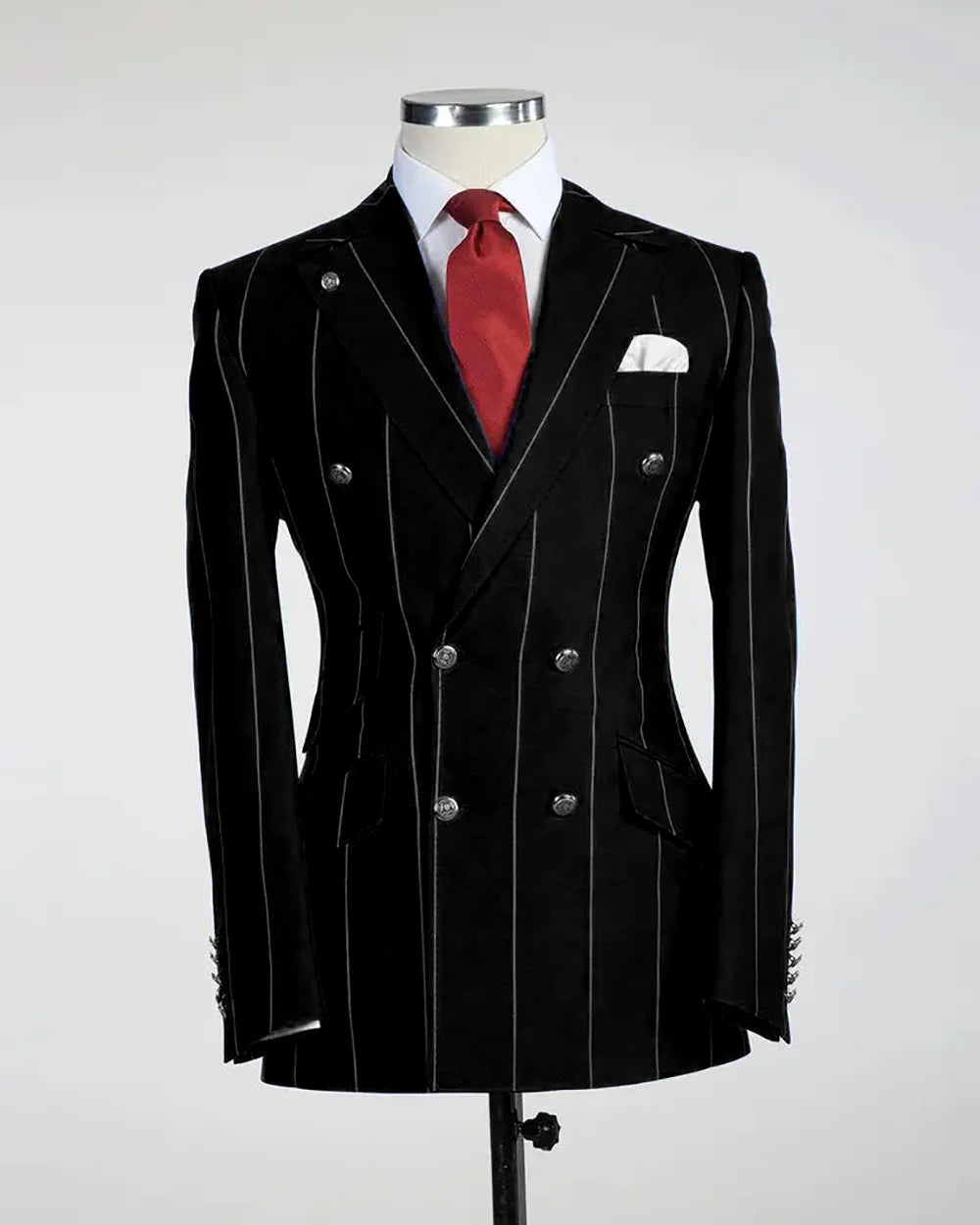 Men's Double Breasted Blazer and Trousers Sets