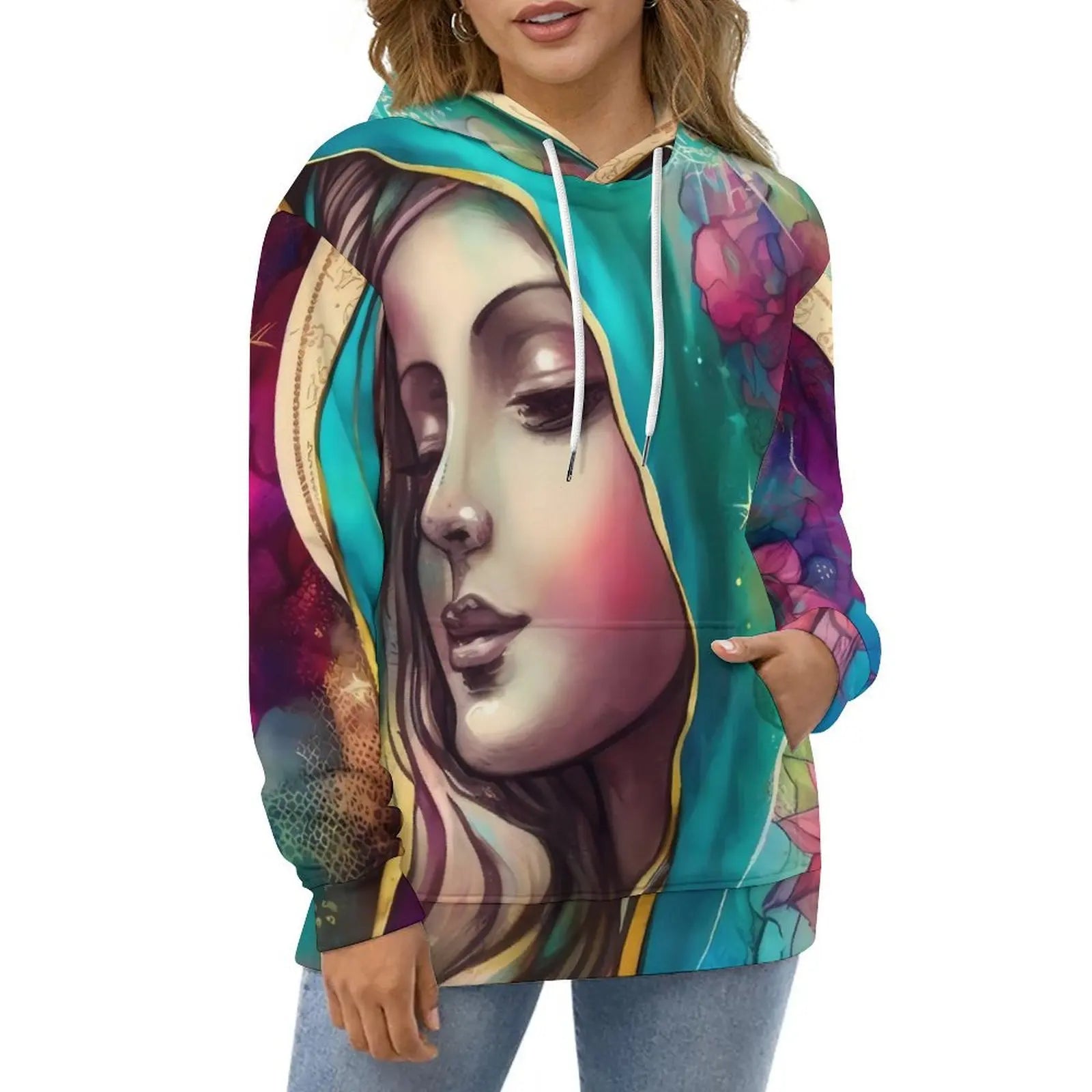 Virgin Mary Hoodies