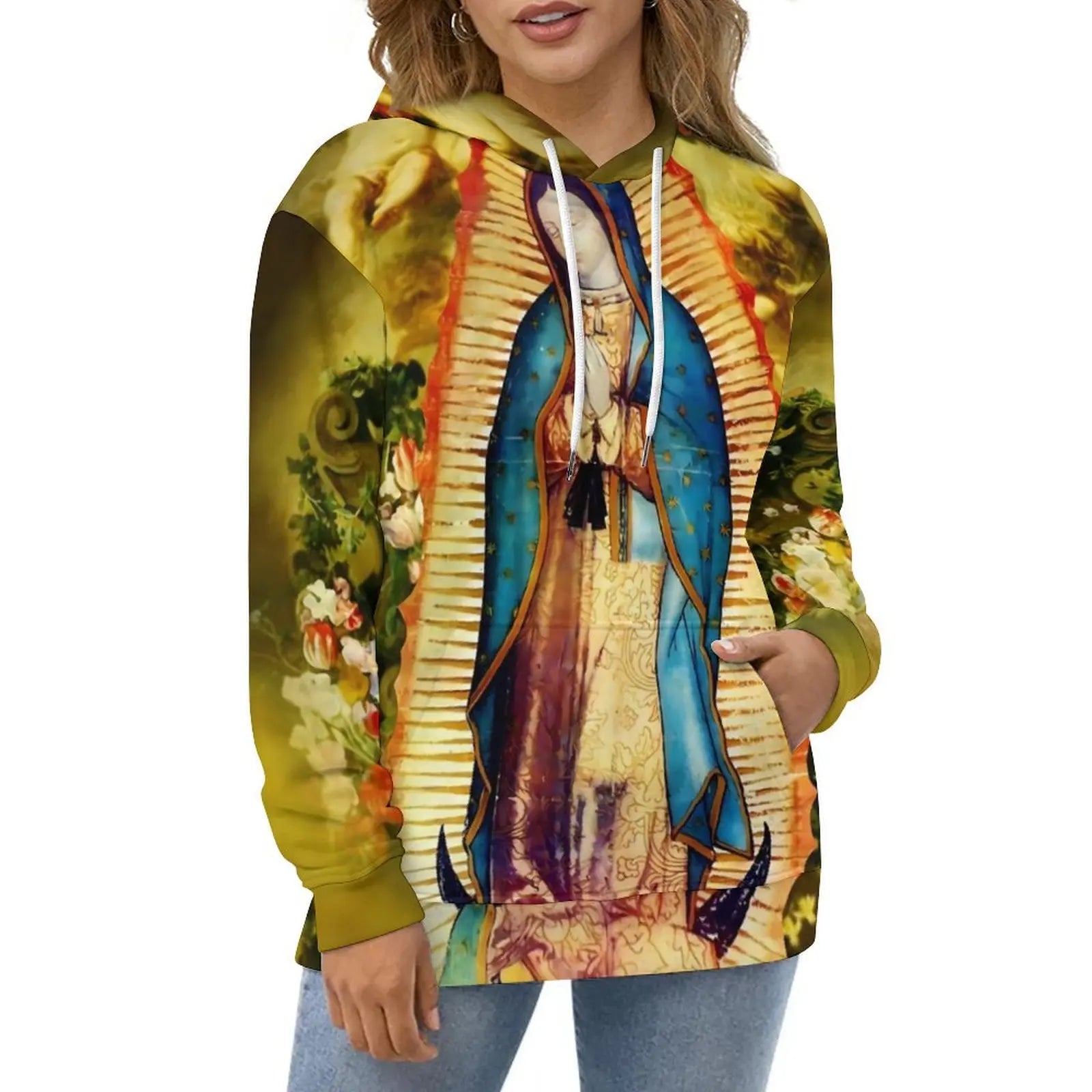 Virgin Mary Hoodies