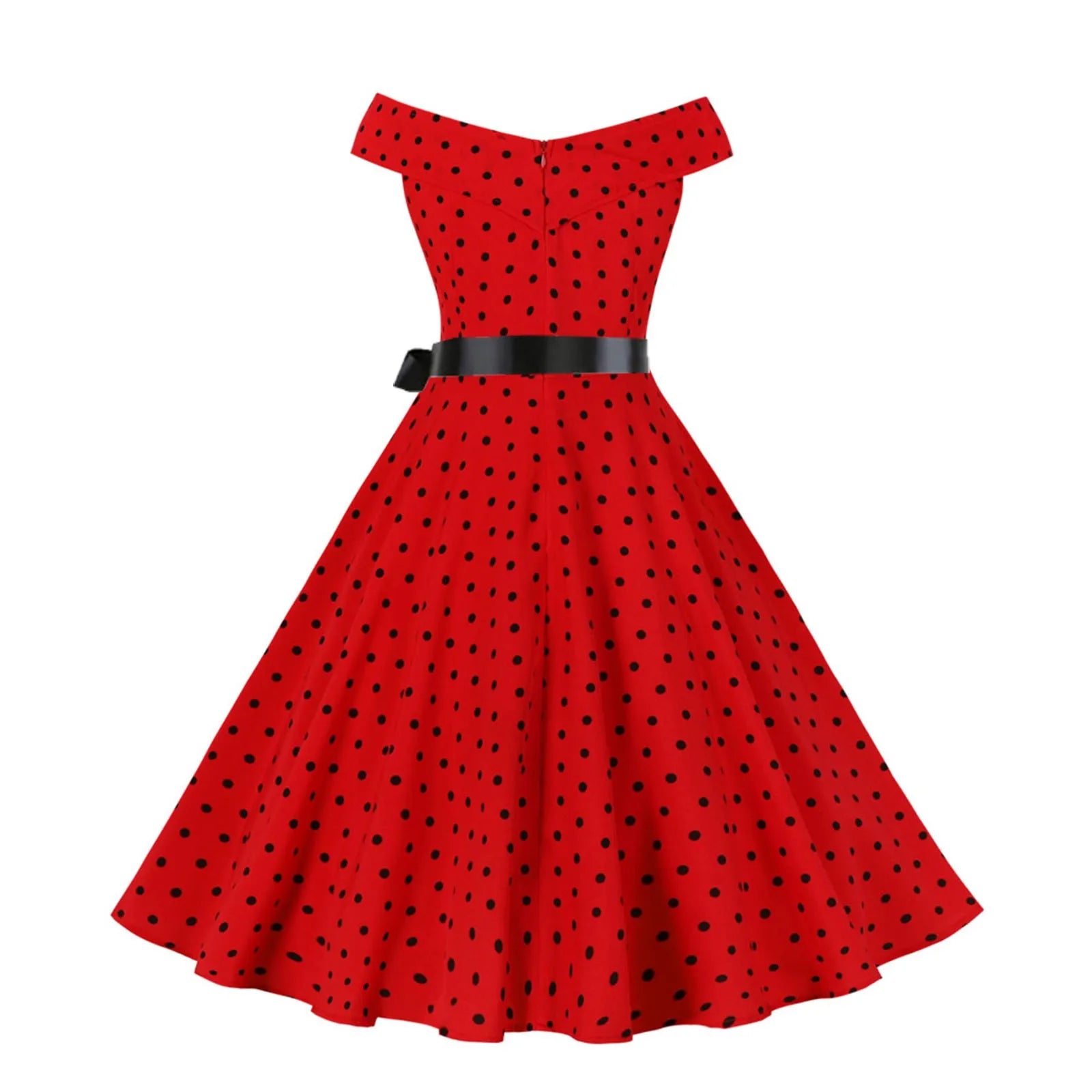 Vintage 50s 60s Pin Up Rockabilly Cocktail Dress